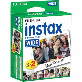 Fujifilm Instax Wide Color- film instant ( 2 x 10 bucati )