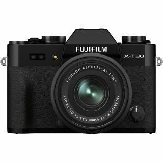 FUJIFILM X-T30 II Aparat Foto Mirrorless kit cu XF15-45mm f 3.5-5.6  Black