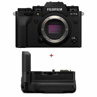 Fujifilm X-T4 Aparat Foto Mirrorless Body (Black) resigilat kit cu FUJIFILM VG-XT4 Vertical Battery Grip