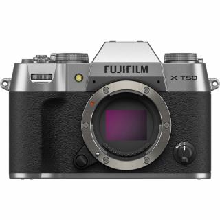 Fujifilm X-T50 - aparat foto mirrorless 40.2MP (body) - Argintiu