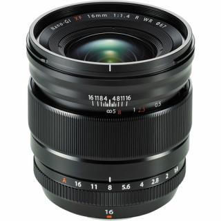 Fujifilm XF 16mm f 1.4 R WR Black