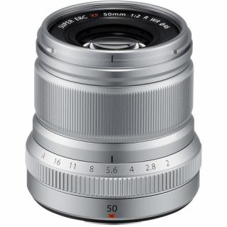 Fujifilm XF 50mm f 2 R WR - Silver