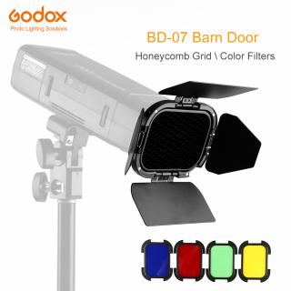 Godox Speedlite Color BD-07 - Grid cu voleti si filtre pentru AD200