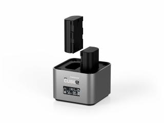 Hahnel Pro Cube 2 Canon - Incarcator dublu pt. Canon LP-E6 E8 E17 + AA si USB 2.4A