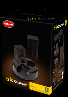 Hahnel Trio Charger - incarcator acumulatori tip Sony L