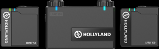 Hollyland Lark 150 Dual Wireless Kit de transmisie audio  - Kit microfon digital tip lavaliera  -  reportofon pentru camera si smartphone (2,4 GHz)