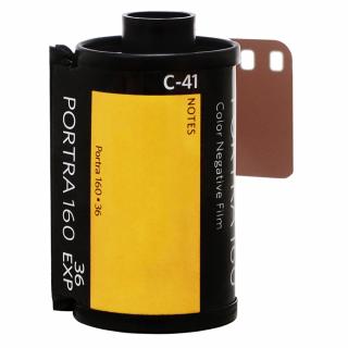 Kodak PORTRA 160 , film color negativ ingust ISO 160 , 135mm , 36 pozitii