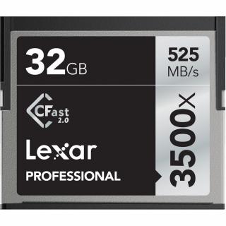 Lexar Professional CFast 2.0 32GB 525MB s 3500X