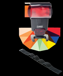 LumiQuest fxtra cu strap (LQ-121A)  - geluri colorate cu UltraStrap