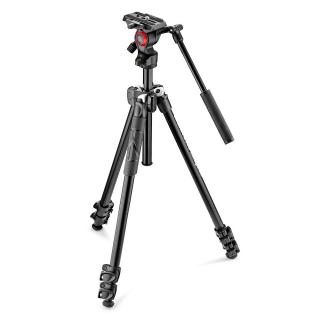 Manfrotto Light MK290LTA3-V - kit trepied video si manere culisabile