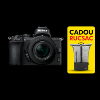 Nikon Z50 + 16-50mm f 3.5-6.3 VR -  Aparat Foto Mirrorless 4K - Montura Z