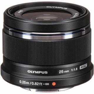 Olympus M.ZUIKO 25mm f 1.8  negru