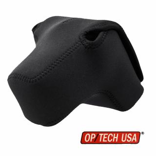 OP TECH Soft Pouch,   D-Midsize PRO - husa neopren neagra