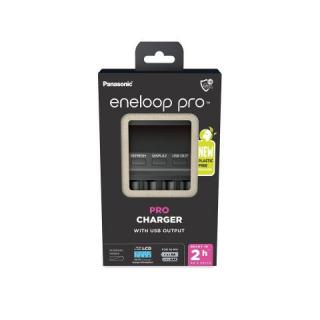 Panasonic Eneloop Pro LCD BQ-CC65E Incarcator Professional AA AAA (cu detectare acum. defecti)