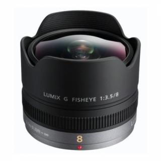 Panasonic Lumix G 8mm f 3.5 fisheye - montura m4 3 (MFT)