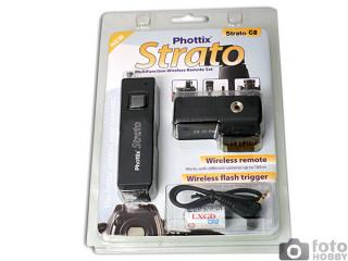 Phottix C8  Strato , telecomanda radio pt Canon 5D Mk II, 5D Mk III, 6D, 7D, 50D, 40D, 30D