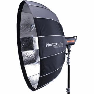 Phottix Raja Quick-Folding Softbox parabolic 105cm + grid + montura Bowens