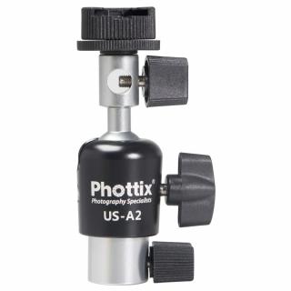 Phottix US-A2 - adaptor pentru blitz  cu suport de umbrela