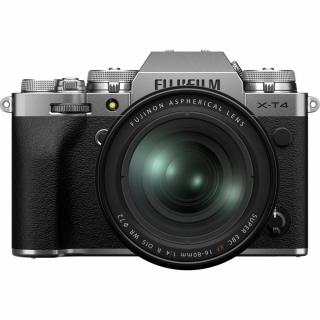 Resigilat - Fujifilm X-T4  (silver) kit cu obiectiv XF 16-80mm f 4 R OIS WR - Resigilat