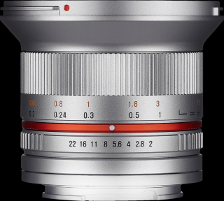 Samyang 12mm f 2.0 NCS CS Fuji X (Silver) - Obiectiv foto Mirrorless Montura Fujifilm X