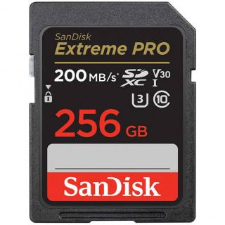 Sandisk Extreme PRO SDXC 256GB 200MB s V30 UHS-I U3 (SDSDXXD-256G-GN4IN)