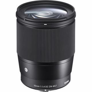 Sigma 16mm f 1.4 DC DN Contemporary -   Obiectiv Mirrorless - Montura Canon RF