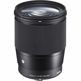 Sigma 16mm f 1.4 DC DN Contemporary -   obiectiv Mirrorless montura X Mount Fujifilm