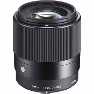 Sigma 30mm f 1.4 DC DN(C) Contemporary negru -  Obiectiv Mirrorless montura Canon RF