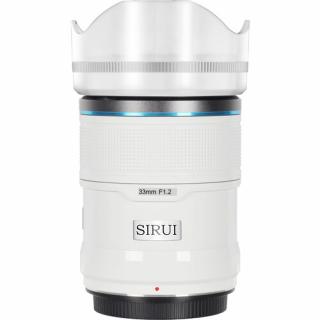 SIRUI AF 33mm f 1.2 Obiectiv Sniper APS-C - Obiectiv Mirrorless montura Sony E - WHITE