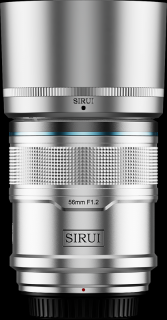 SIRUI Sniper Lens 56mm f 1.2 APS-C AF  - Obiectiv Mirrorless montura Sony E - SILVER