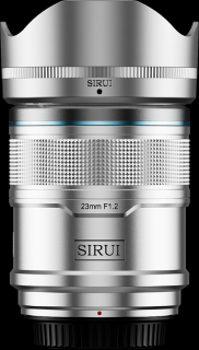Sirui Sniper Lens APS-C AF 23mm F1.2 E-Mount Silver