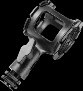 SmallRig 1859 Univ Mic Shock Mount Adpt - Holder microfon cu amortizor antisocuri si prindere pe patina