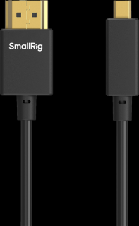 SmallRig 4795 Ultra-Slim 4K HDMI Data Cable D to A 100cm - Cablu HDMI la microHDMI Standard