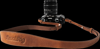 SmallRig 5209 Universal Leather Camera Shoulder Strap Brown