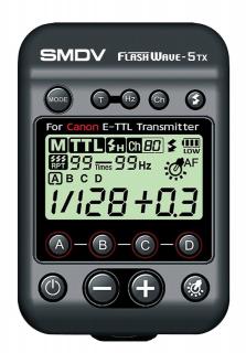 SMDV FlashWave-5 TX - transmiter TTL pentru blitz-ul Briht 360 - patina Canon