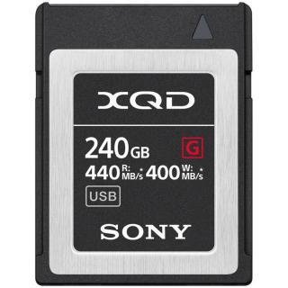 Sony XQD seria G 240GB, citire 440MB s, scriere 400MB s