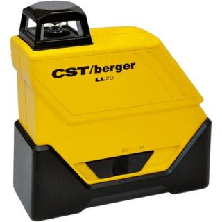 Bosch CST berger LL20 Set nivela laser plan 360gr pentru exterior, 80m, receptor 160m, precizie 0.15mm m orizontal
