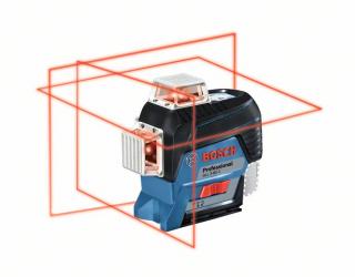 Bosch GLL 3-80 C Nivela laser cu linii, 30m, receptor 120m, precizie 0.2mm m + BM1 + L-Boxx