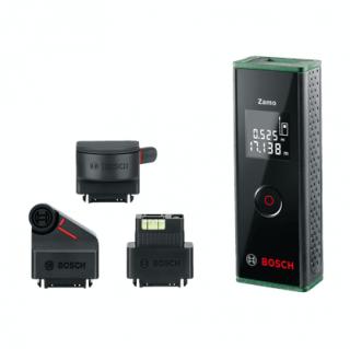 Bosch Zamo III Telemetru cu display, 20 m,   3 mm precizie, accesorii incluse