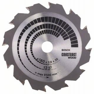 Disc pentru lemn Construct Wood 160x20-16 Z12