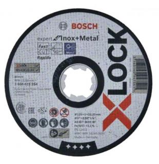 Disc X-LOCK Expert for Inox+Metal 115x1x22,23 pentru taieturi drepte AS 60 T INOX BF