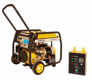 Stager FD 6500E+ATS generator open-frame 5kW, monofazat, benzina, automatizare