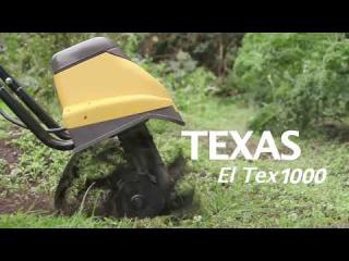 Texas El-Tex 1000, Cultivator electric pentru solarii, gradini, 1000W, 230V, latime lucru 36cm, adancime lucru 20cm