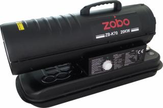 Zobo PLUS-K80W Tun de aer cald, ardere directa, 20kW