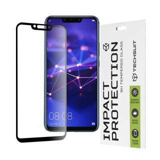 Folie sticla Full Glue 111D pentru Huawei Mate 20 Lite, Negru