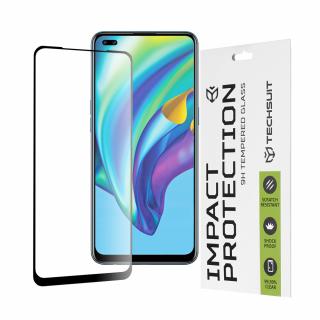 Folie sticla Full Glue 111D pentru OPPO Reno4 Lite, Negru