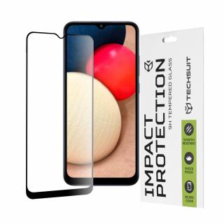 Folie sticla Full Glue 111D pentru Samsung Galaxy A02s   A03s, Negru