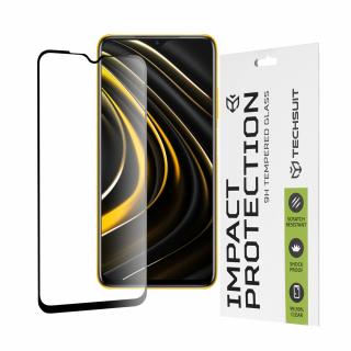 Folie sticla Full Glue 111D pentru Xiaomi Poco M3   Redmi 9T, Negru