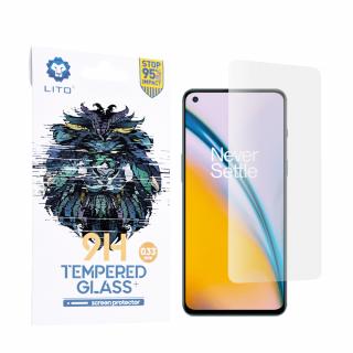 Folie sticla OnePlus Nord CE 5G, Lito Tempered Glass, Transparenta