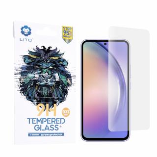 Folie sticla Samsung Galaxy A54, Lito Tempered Glass, Transparenta